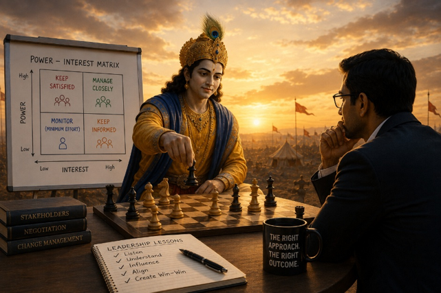 Was Krishna a Manipulator, Strategist or an Ethical Pragmatist?